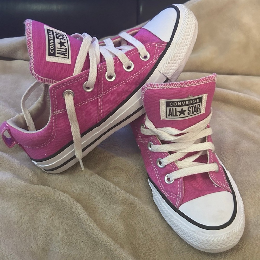 Converse Fuchsia All Star Sneakers